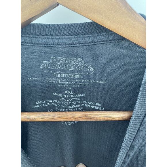 My Hero Academia Shirt Adult SIZE XXL Deku Attacking SMASH Graphic-SMAASSH - Picture 5 of 7